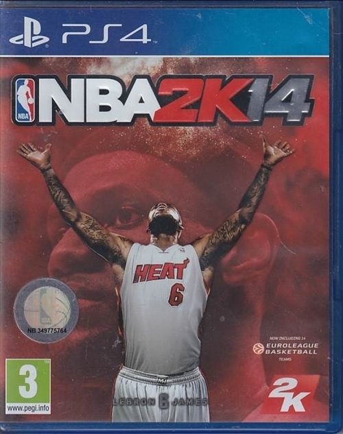 NBA 2K14 - PS4 (B Grade) (Genbrug)